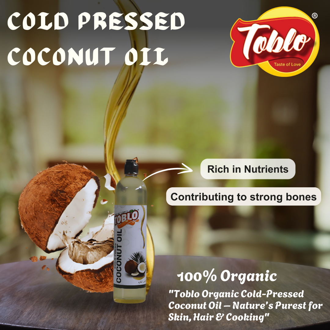 Cold press coconut oil 500ml