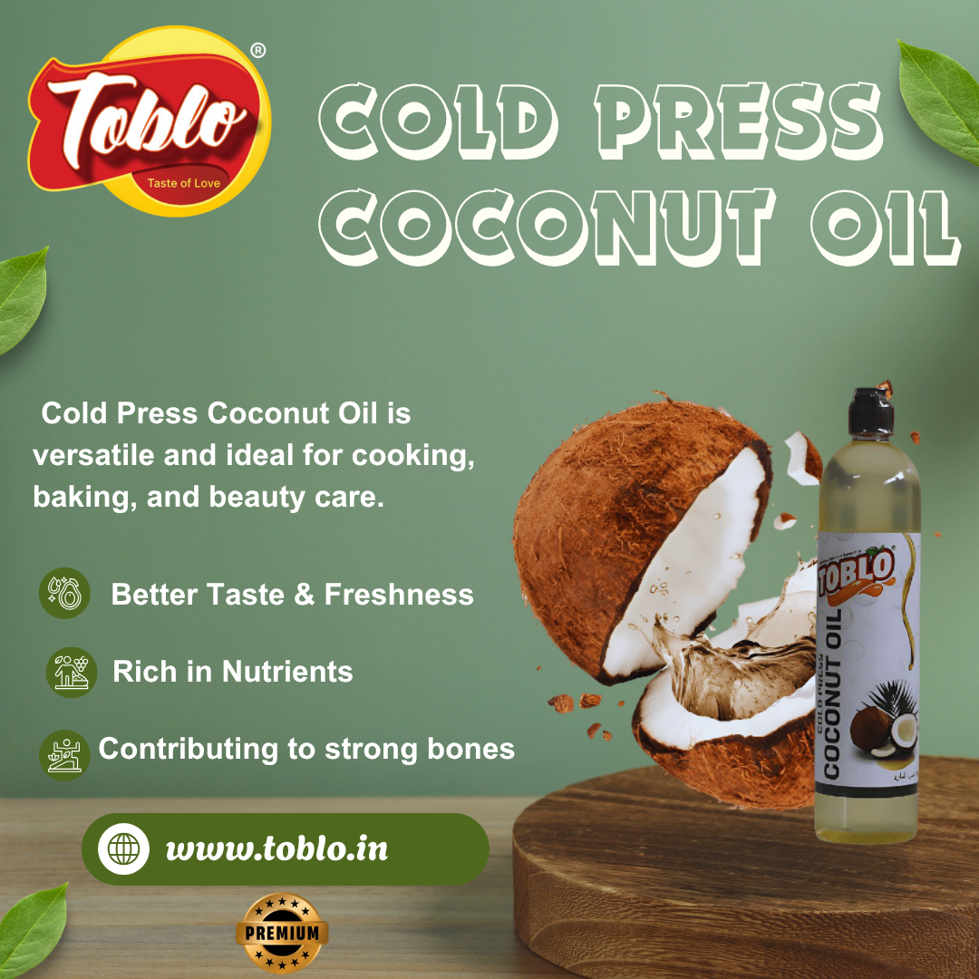 Cold press coconut oil 1 L